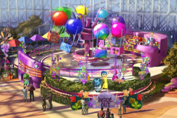 Inside Out Disney Ride Sketch